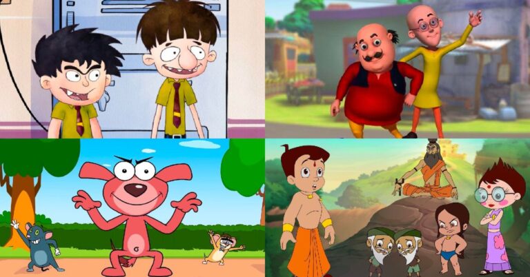 12 Best Indian Cartoon Characters Of All Time