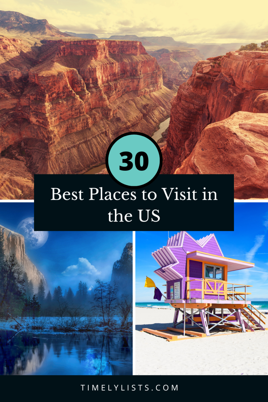 Best Places to Visit in the US