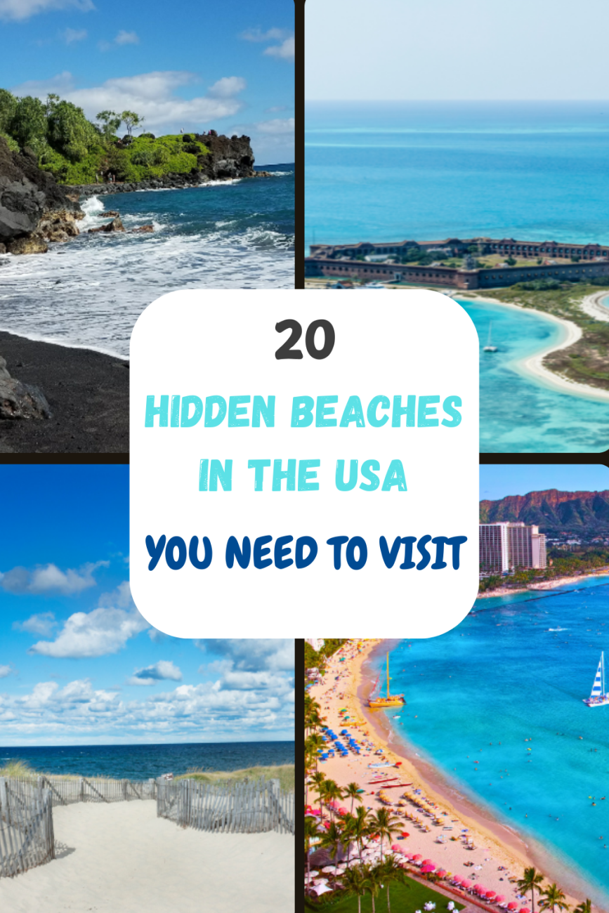 20 Hidden Beaches in the USA