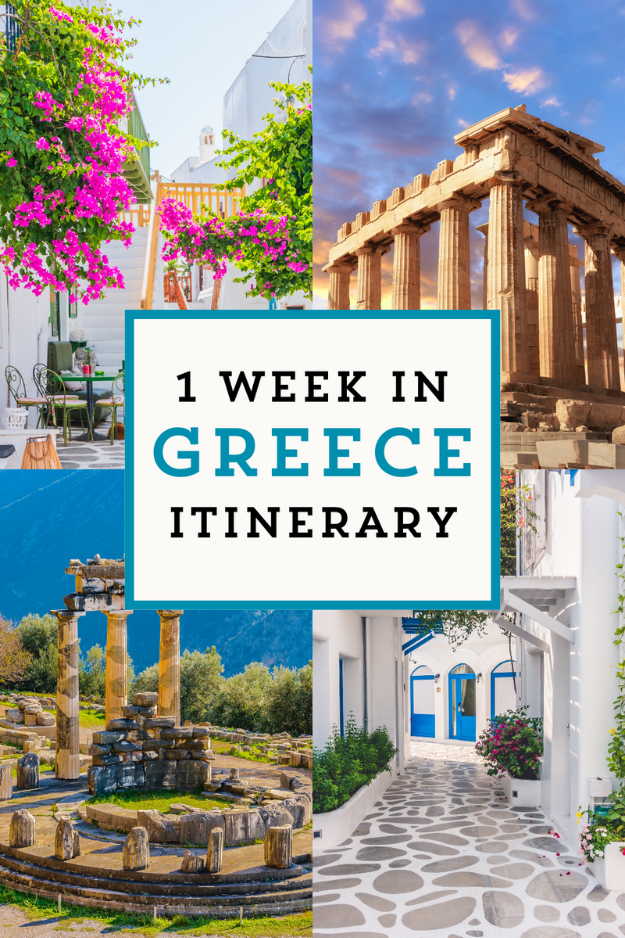 1 Week in Greece: Islands, Ruins & Mediterranean Charm 1 Week in Greece: Islands, Ruins & Mediterranean Charm