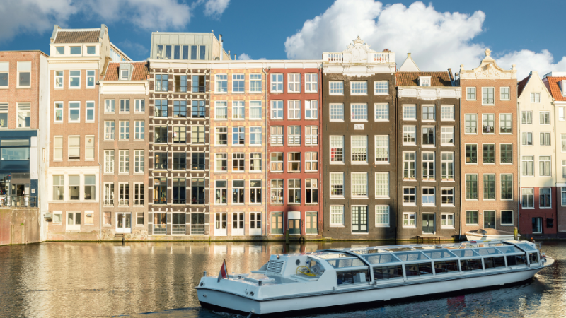 One Day in Amsterdam, Netherlands: Canals, Culture & Cycling Paths