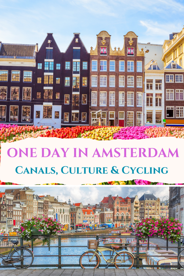 One Day in Amsterdam, Netherlands: Canals, Culture & Cycling Paths