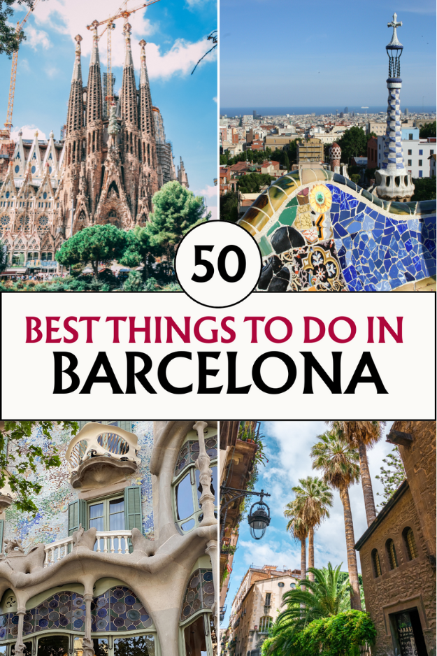 50 Things to Do in Barcelona 50 Things to Do in Barcelona