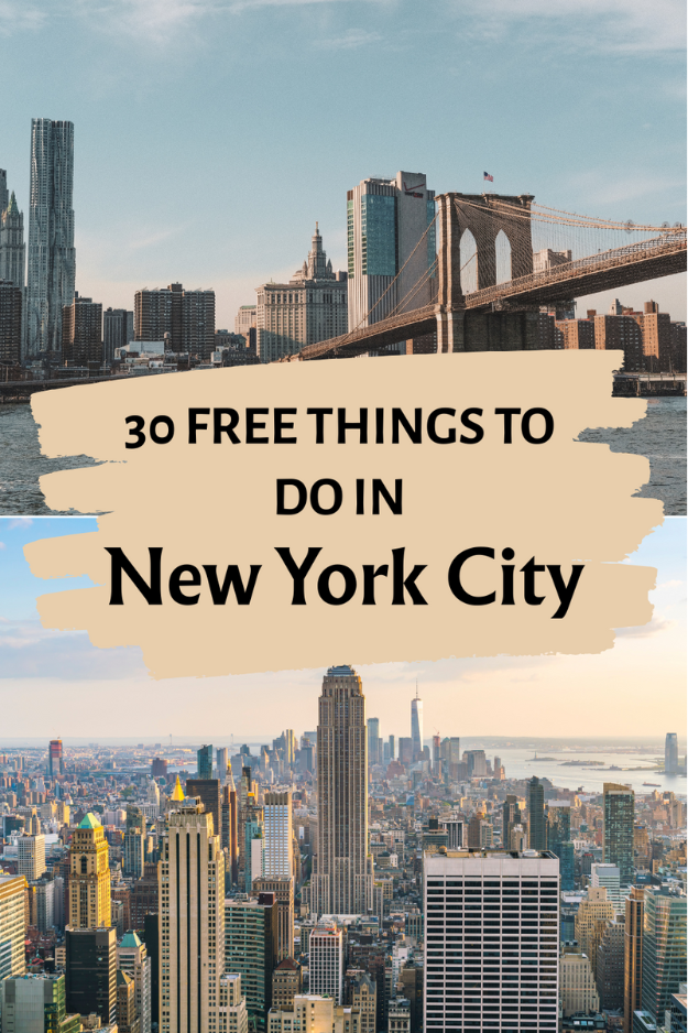 30 Things to Do in New York 30 Things to Do in New York